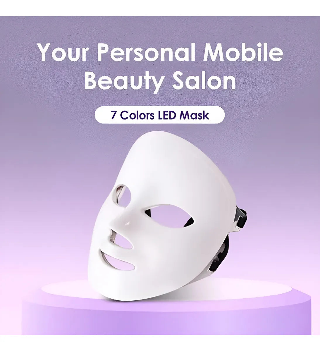 Mascaras De Terapia Led Para El Cuidado Facial