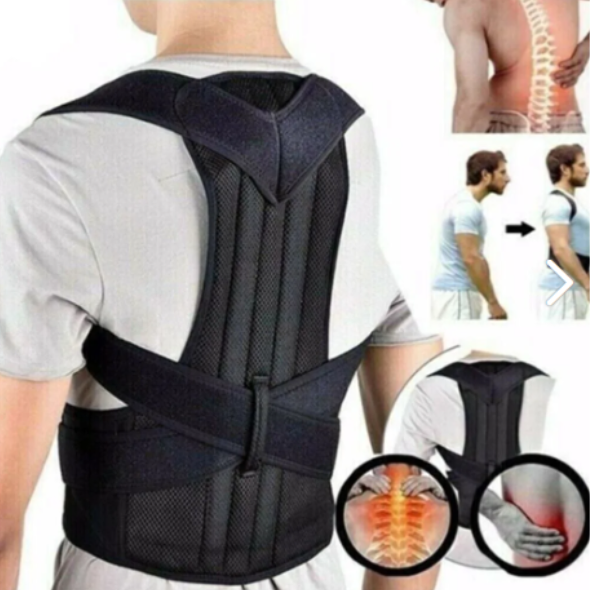 Soporte Lumbar Doble de Alineación