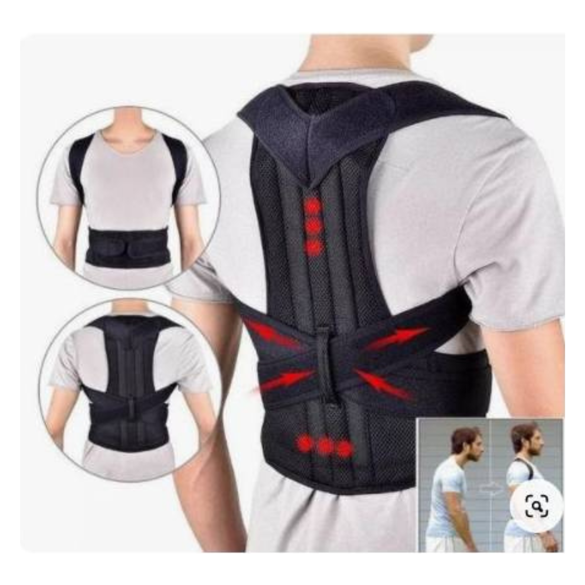 Soporte Lumbar Doble de Alineación