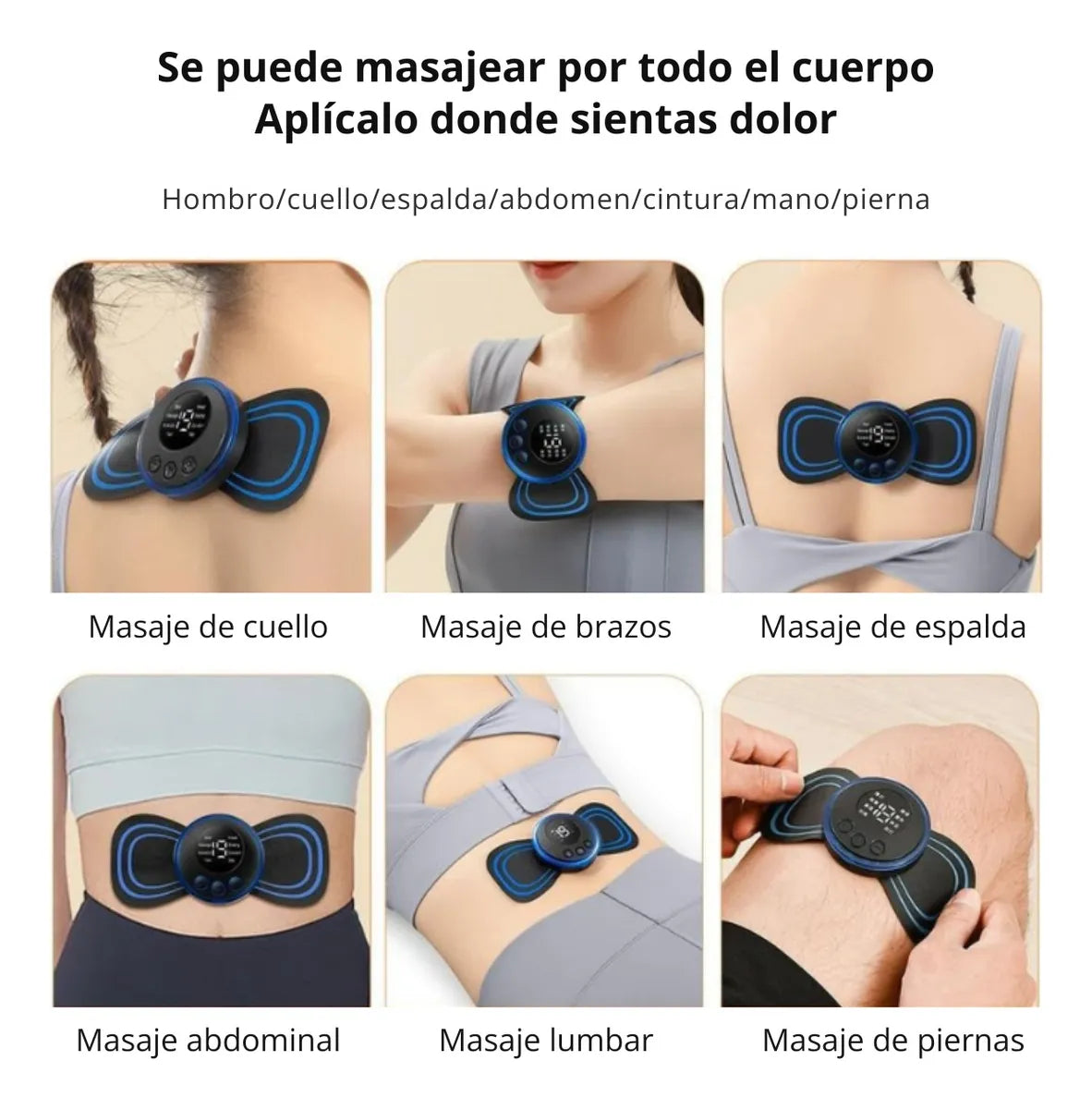 Mini Masajeador Electrico Estimulador2.0