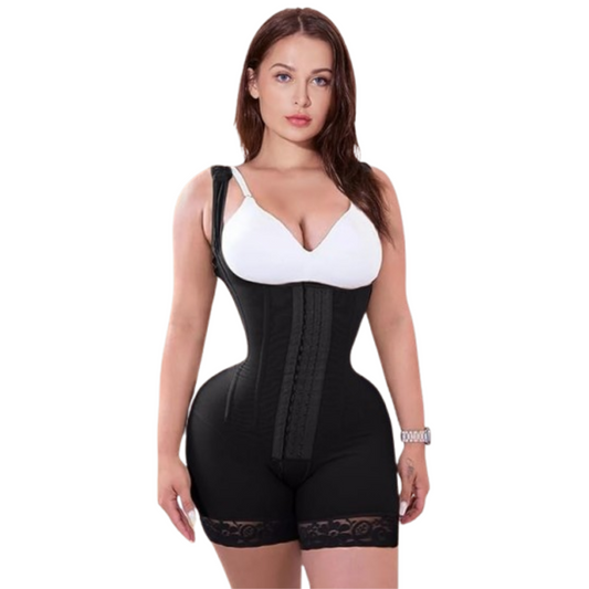 Faja Body Alta Compresión Negro