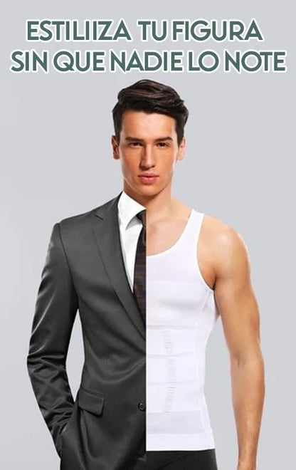 Camiseta Reductora Masculina Invisible