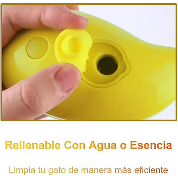 Cepillo Para Mascotas A Vapor Recargable